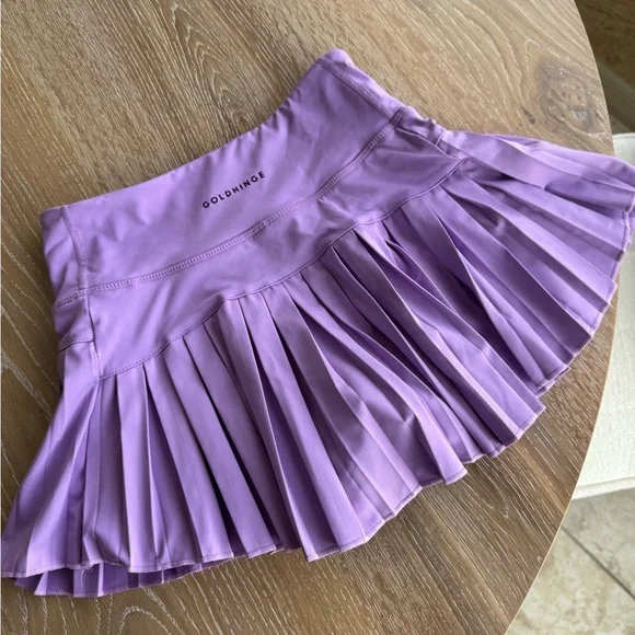 Chic Lavender Mini Skirt - Picture 4 of 4